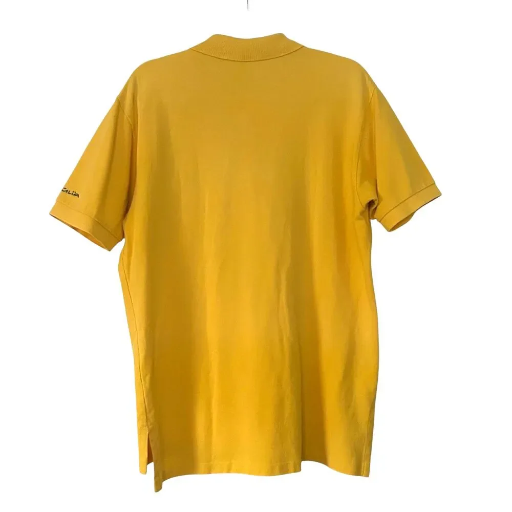 Polo Ralph Lauren Yellow Cotton Polo Shirt Men’s Medium